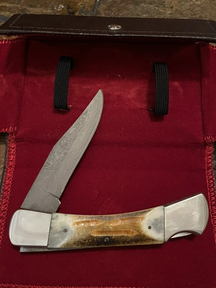 RARO Parker-Edwards EUA Damasco American Blade Collectors 1985 com Estojo Original - Imagem 3 de 4