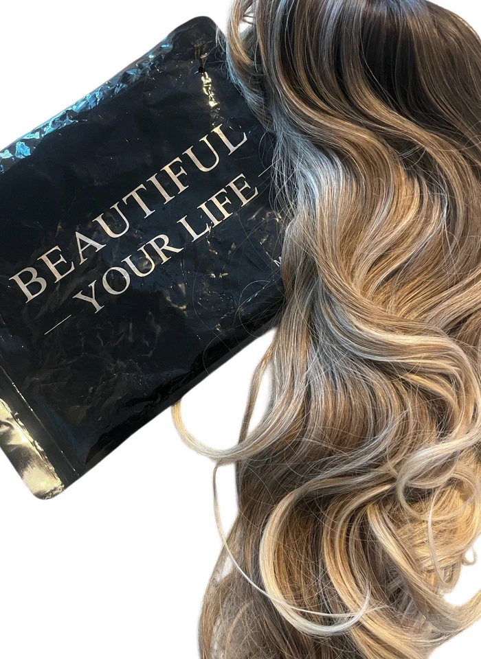 Парик из натуральных человеческих волос русалки 22 дюйма - Изображение 3 из 4