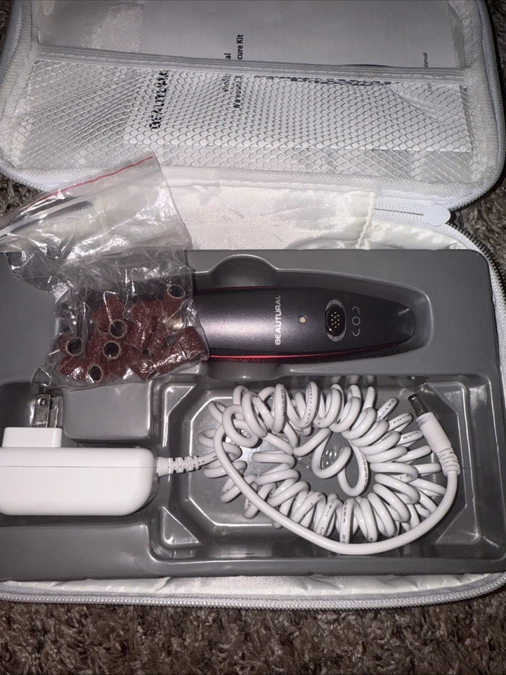 Kit de Juego Profesional de Manicura y Pedicura, Taladro de Uñas Eléctrico Actualizado Foto 4 de 4