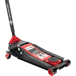 3.5 TON LIGHTNING LIFT HEAVY DUTY FLOOR JACK - 2 PC HANDLE AFF-352HD