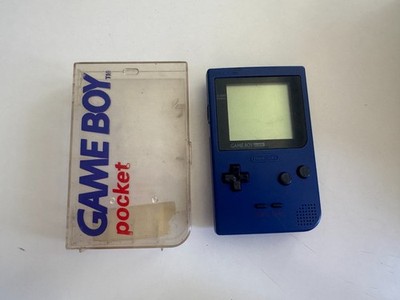 GameBoy Pocket / GB blau mit Case