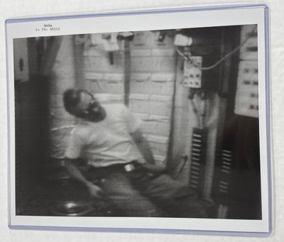NASA Skylab 3 Garriott Subject For Human Vestibular Function Black Press Photo