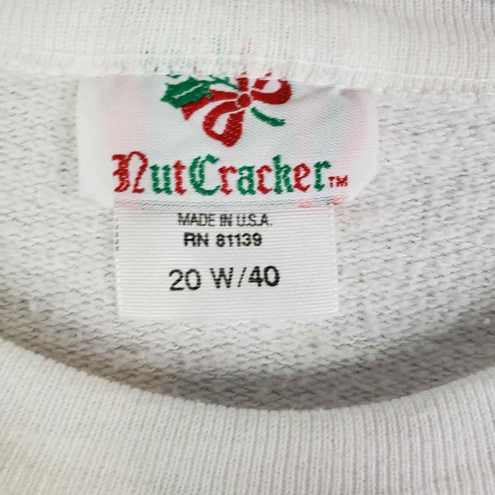 Vintage Nutcracker Sweatshirt Pullover Christmas … - image 7