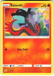 Salandit 33/236 Unified Minds Common Pokemon TCG