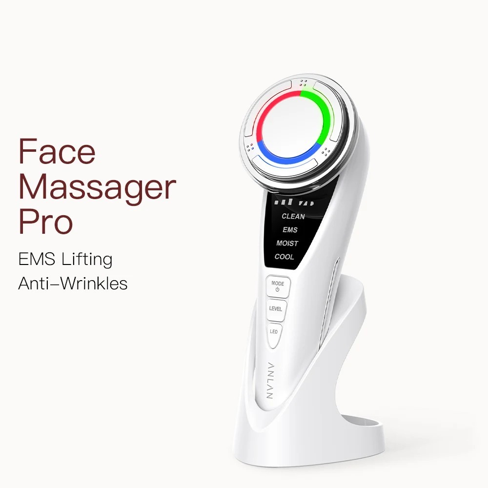 ANLAN EMS Facial Massager Pro Face Lifting / Skin Rejuvenation