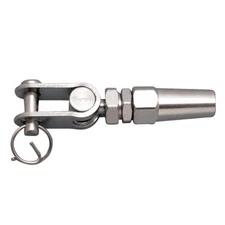 STAINLESS QUICK ATTACH TOGGLE MECHANICAL FITTING, 1/4" X 5/32", 316 SS