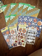 Assorted Sports Balls Sticker Lot For Scrapbooking Arts  Crafts