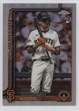 2025 Topps Chrome Update Refractor Christian Koss #USC26 1n8m