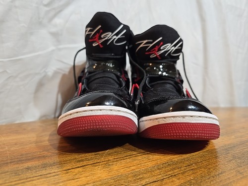 Jordan Flight 45 High Bred Uomo (NERO CON ROSSO+BIANCO) Taglia 8 - Foto 3 di 9