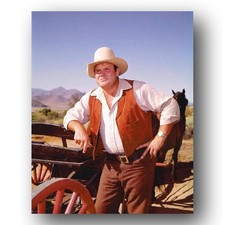Dan Blocker Photo 8x10 1970s Television Actor Publicity Portrait