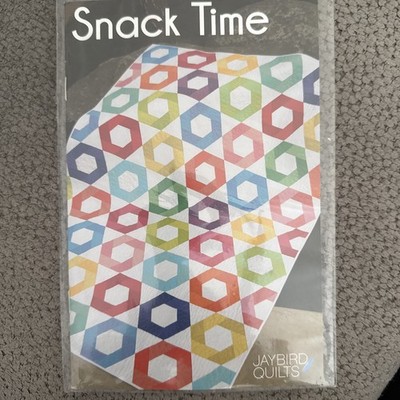 Snack Time Quilt Pattern by Jaybird Quilts - Finishes in 5 Sizes Piecing
