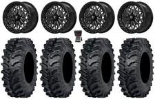 MSA Bolo Bdlk 15" Wheels Bk +10mm 32" MT911 Tires UForce U10 Pro / U10 XL Pro