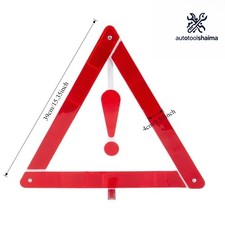 Foldable Warning Triangle Car Roadside Safety Reflector for Truck SUV Camper