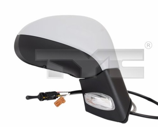 AußEnspiegel TYC 326-0086 FüR 207 Peugeot SW CC Einstellung: Seilzug Konvex 16V-image