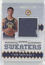 2023-24 Panini NBA Hoops Rookie Sweaters Ben Sheppard #RSW-BEN 0yg9