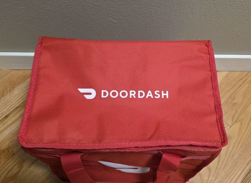 Porta Cruscotto Premium Hot Bag 14"x14"x9" Borsa per Consegna Isolata Rosso - Foto 3 di 5