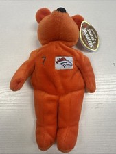 Salvinos Bammers Denver Broncos 7 John Elway NFL Plush Bear Orange 1961