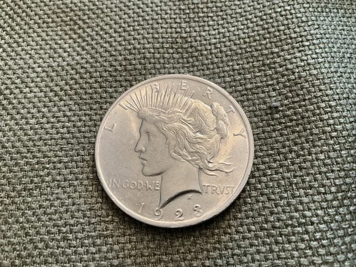 1923 Peace Silver Dollar $1 Brilliant Uncirculated BU