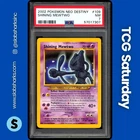 2002 POKEMON NEO DESTINY #109/105 SHINING MEWTWO SECRET RARE PSA 7