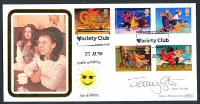 JENNY AGUTTER LEGEND HANDSIGNIERT BENHAM LIMITED EDITION Variety Club Cover