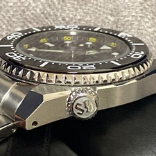 Grand Seiko Sport Collection SBGX335 Divers 200m Black Dial Watch 9F61 Men's 8