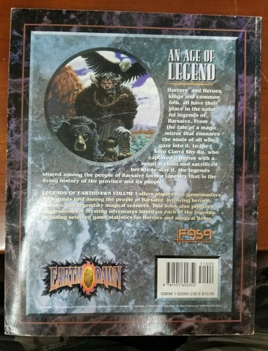 FASA - Earthdawn: Legends of Earthdawn (6103) - Picture 5 of 5