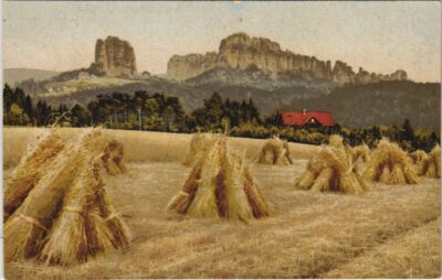 CPA AK Sachsen - Field Scene GERMANY (1080711)