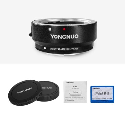 YONGNUO EF-EOSM II Auto focus Lens adapter For Canon EF Lens to Canon EOSM-Mount