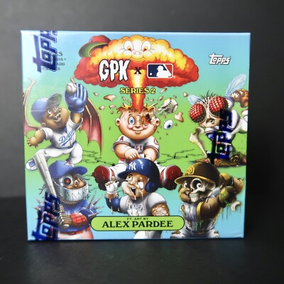 2022 Topps Garbage Pail Kids X Mlb Series 2 Sealed  8 Pack Box Alex Pardee