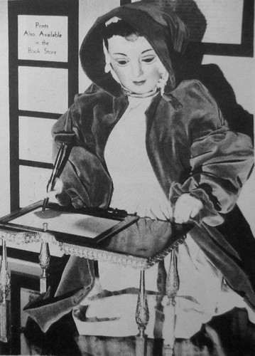 WRITING CHILD clipping Henri Maillardet automata robot B&W photo 1805 ...