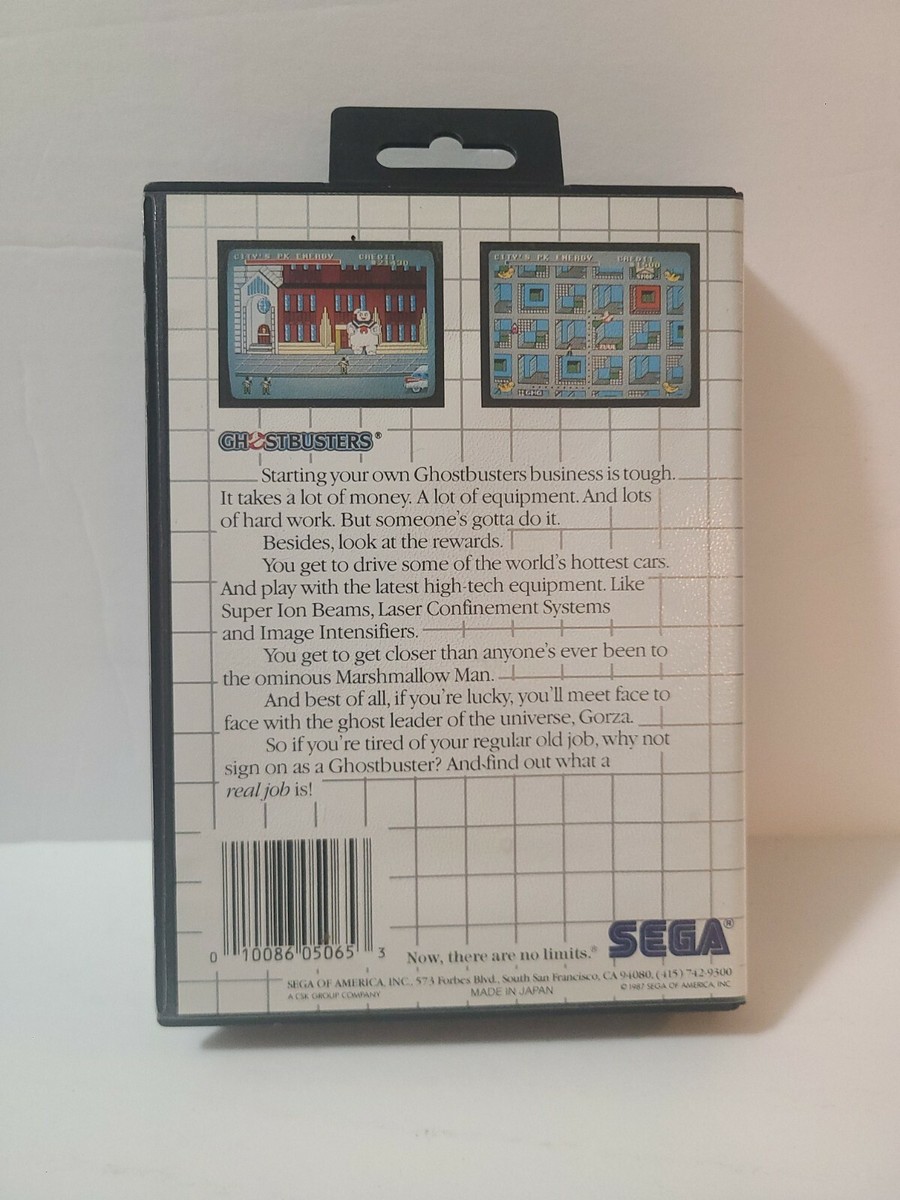 Ghostbusters Sega Master System (Gebraucht) in Giubiasco für CHF 32
