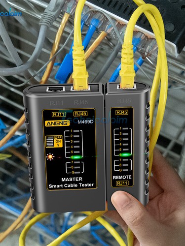 RJ45 RJ11 RJ12 CAT5 UTP LAN Cable Lan Tester Network Cable Check Repair Tool - Bild 5 von 26