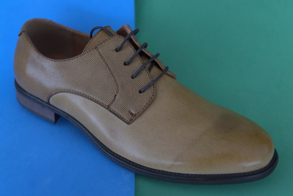 SCARPE UOMO CLASSICHE ELEGANTI FRANCESINE DERBY 40 41 42 43 44 45. VV - Immagine 3 di 4