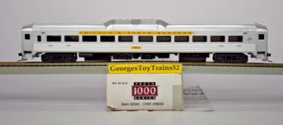 PROTO 1000 HO 1:87 DC #9934 CNW CHICAGO NORTHWESTERN BUDD RDC-1 