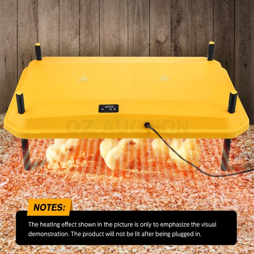 Chick Brooder Heating Plate Warmer Chicken Coop Brooding Heater Poultry Duckling - Picture 17 of 61