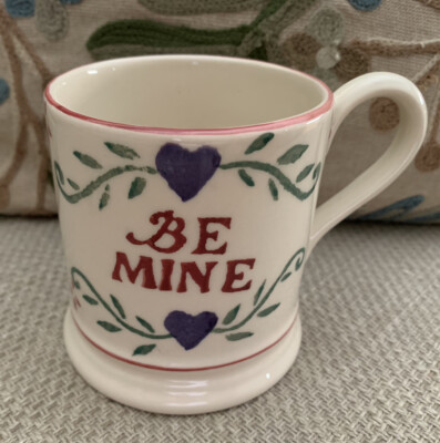 Scheibe, 1., Emma Bridgewater ''Be Mine/Ever Thine'' halber Pint Becher limitierte Ausgabe
