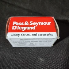 Pass & Seymour PS5366-X Str. Blade Plug, 20A, 125V, NEMA 5-20P New