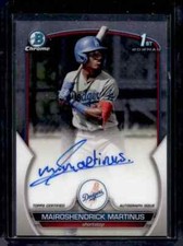 2023 Bowman Chrome Mairoshendrick Martinus #CPA-MMA Autograph