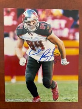 Cameron Brate signed TAMPA BAY BUCCANEERS 8 X 10 photo