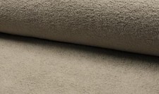 Double Sided Cotton TERRY TOWELLING Fabric Material LT TAUPE