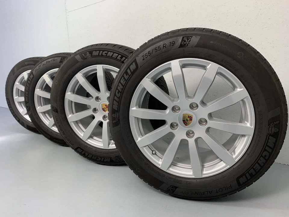 Porsche Cayenne 19 Zoll E3 9Y0 Winter Räder Michelin MwSt.awb. - Bild 4 von 4