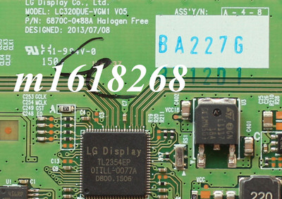 LG Control Board T-Con Board 6870C-0488A LC320DUE-VGM1 V05