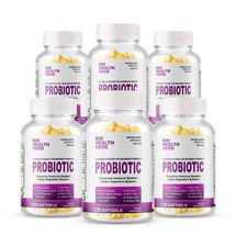 Raw Probiotics 100 Billion CFU Potency Digestive Immune Health 34 strains 720