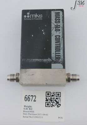 6672 MKS MFC Mass-Flo Controller 1179A11CR1BV--S