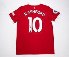 Marcus Rashford Signed Manchester United FC Shirt Genuine Signature AFTAL COA (F Marcus Rashford Signed Manchester United FC Shirt Genuine Signature AFTAL COA (F