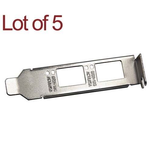 Staffe Di Montaggio Profilo Corto E Lungo Per Schede Di Rete Intel X520