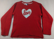 Vince Camuto - Love / Heart Sweater - Youth - Size L 10/12 