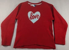 Vince Camuto - Love / Heart Sweater - Youth - Size L (10/12)