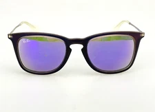 Ray-Ban Sunglasses mod. RB 4221 6168/4V Mirrored Purple Keyhole Italy SCRATCH