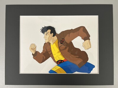 X-Men Morph Running Hand Painted Production Animation Cel 1990s Cartoon